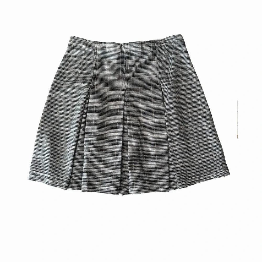 Max Studio Plaid Pleated‎ Skirt Size M Collegiate Scandi Girl Grunge NWT $98